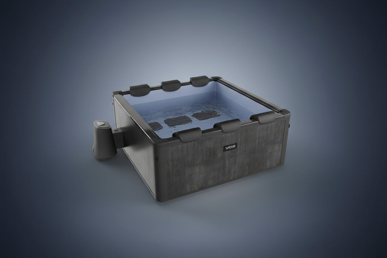 WaveSpa Adriatic 6 Person Square Aluminium Frame Hot Tub