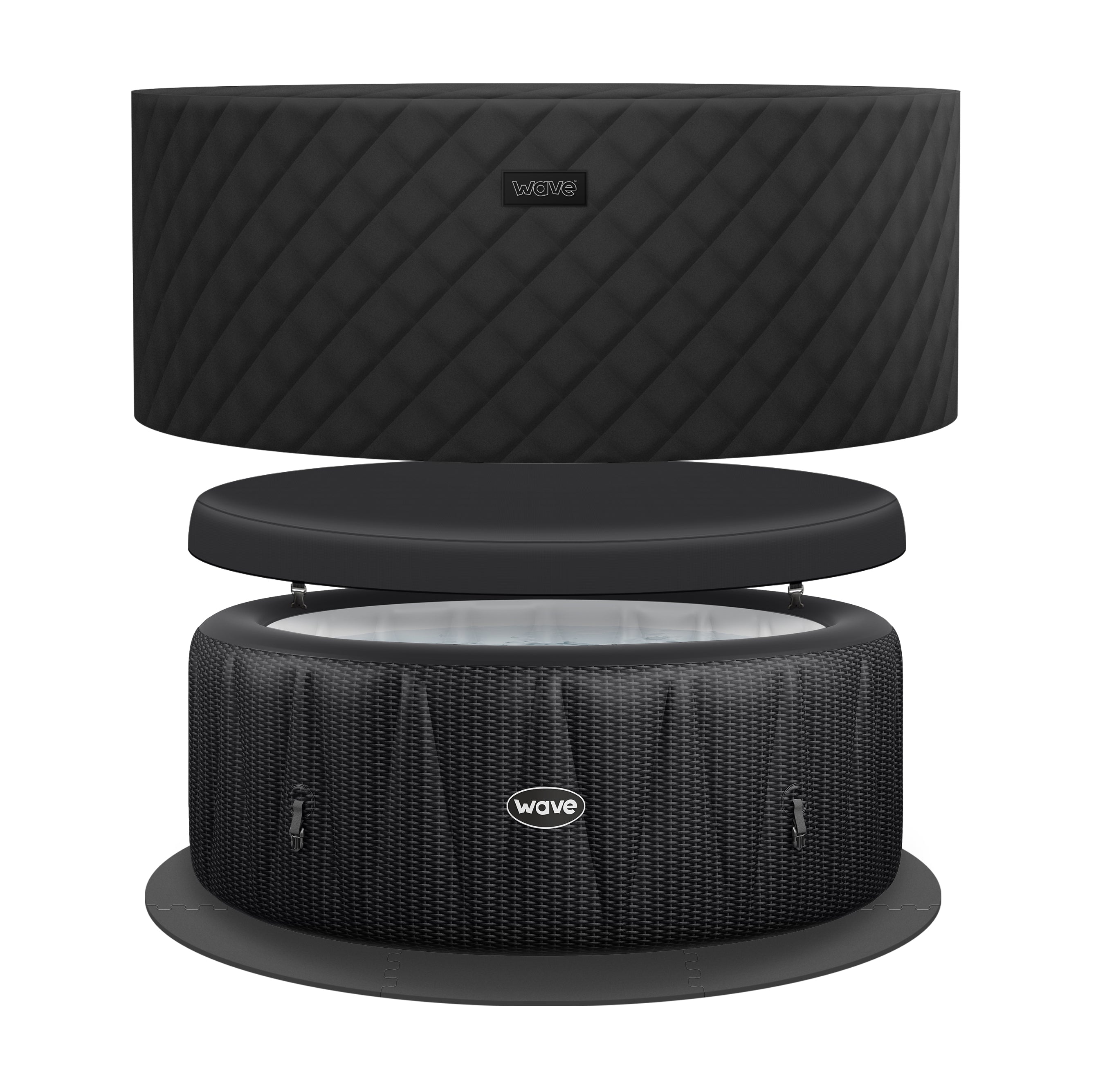 WaveSpa Atlantic Inflatable Hot Tub with Integrated Heater