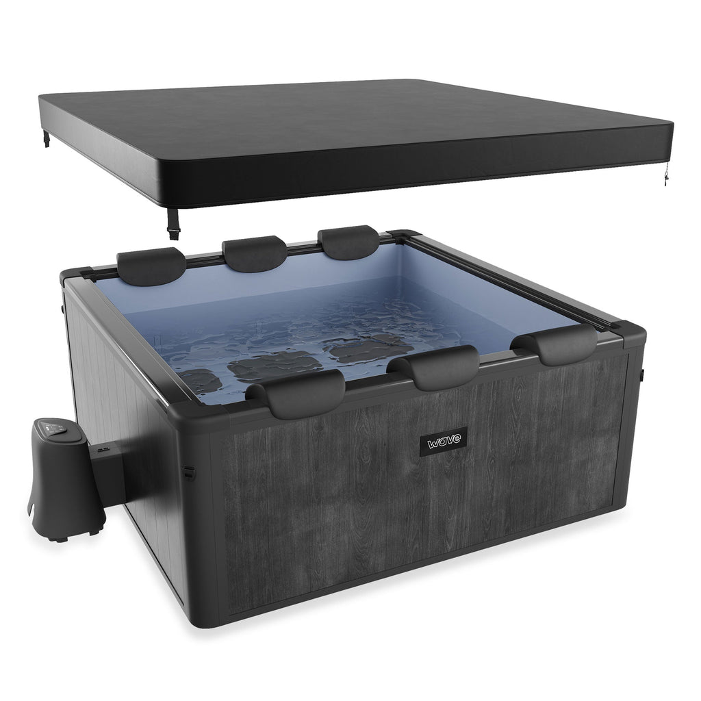 WaveSpa Adriatic 6 Person Square Aluminium Frame Hot Tub