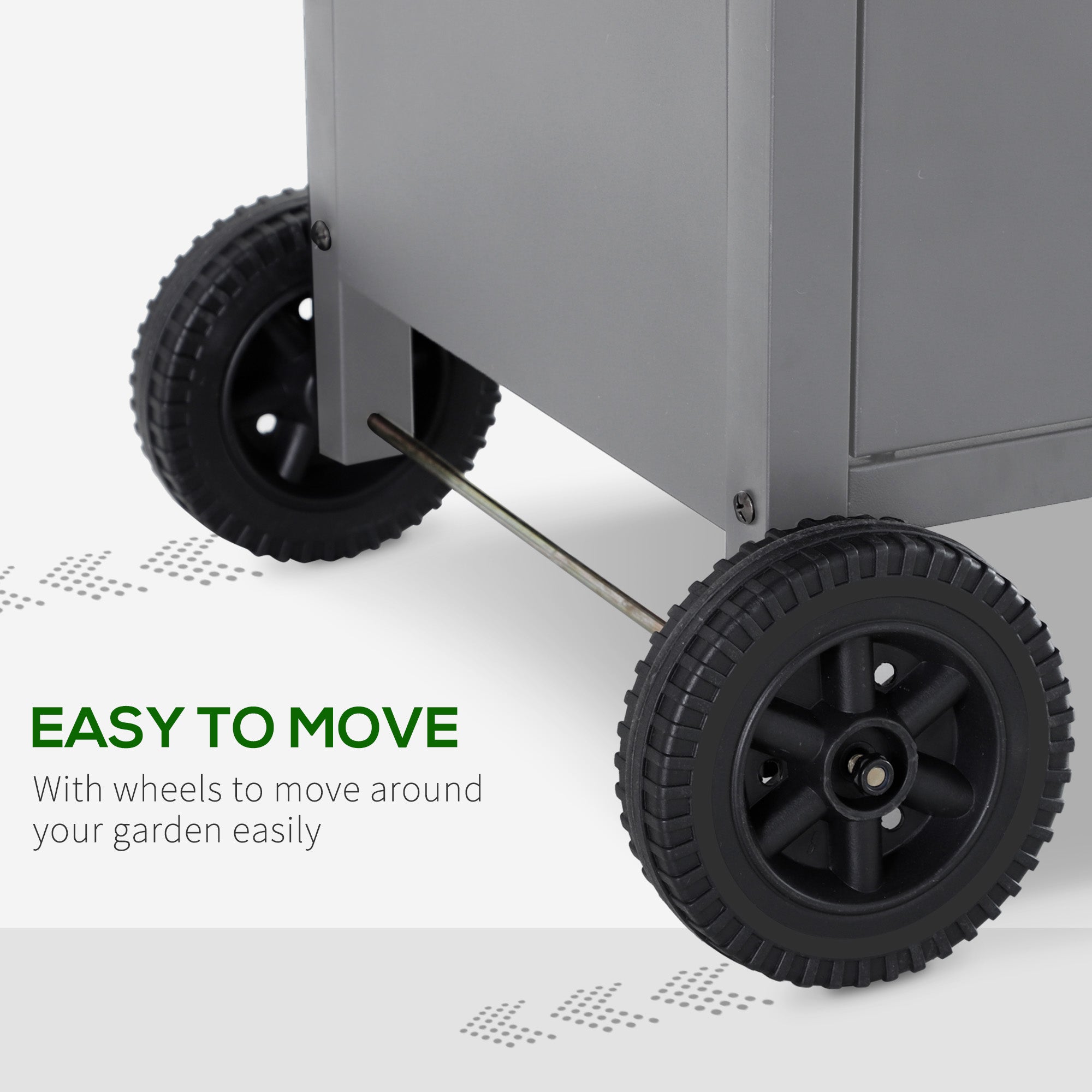 Outsunny Gas BBQ Grill 4 + 1 Stainless Steel Burner Garden Barbecue Cooker