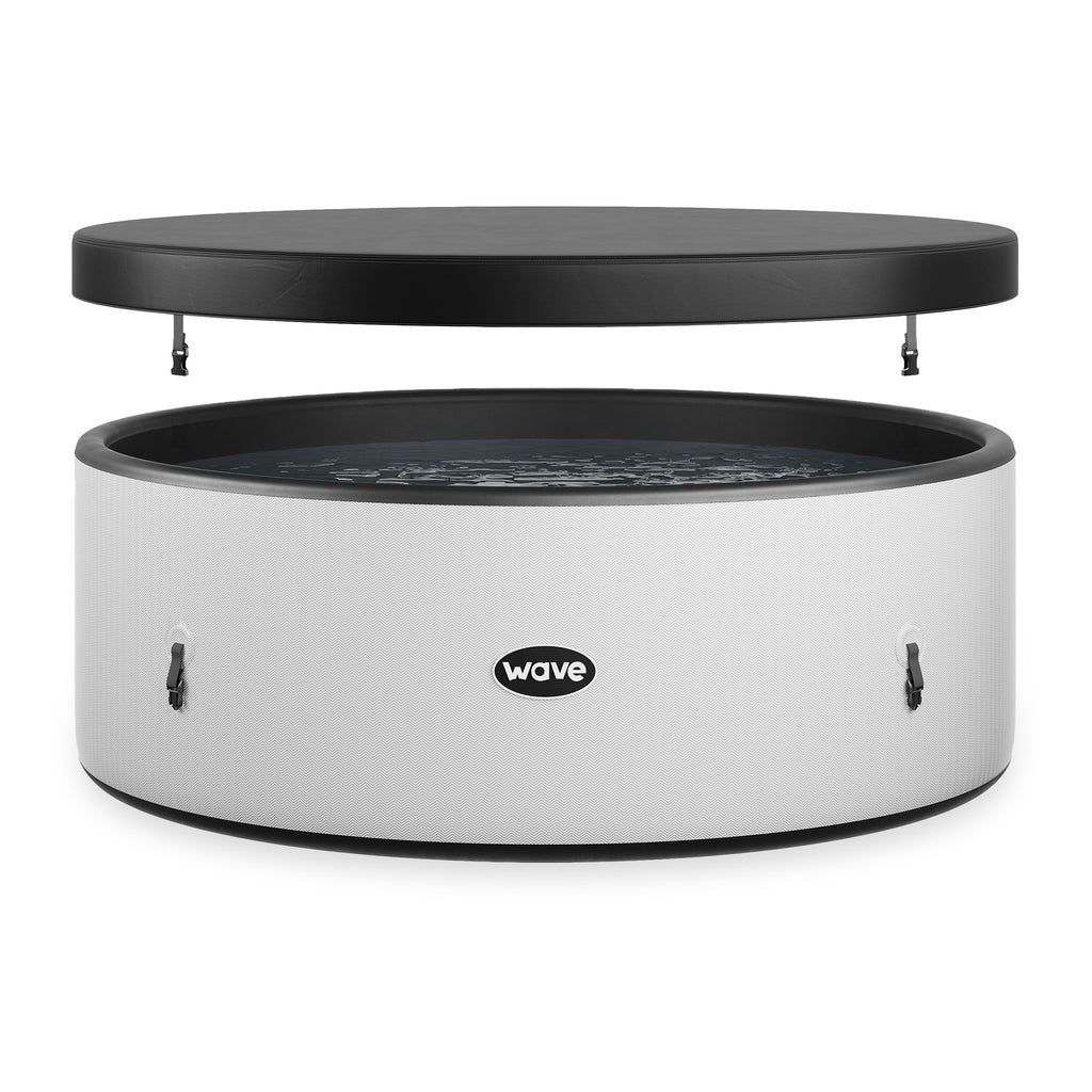 WaveSpa Ontario Round Drop Stitch Hot Tub | Herringbone