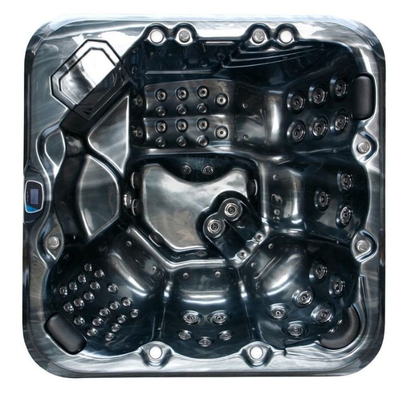 H2O 6000 Series 6-Seater (Twin-Pump) 32A Plug & Play Hot Tub