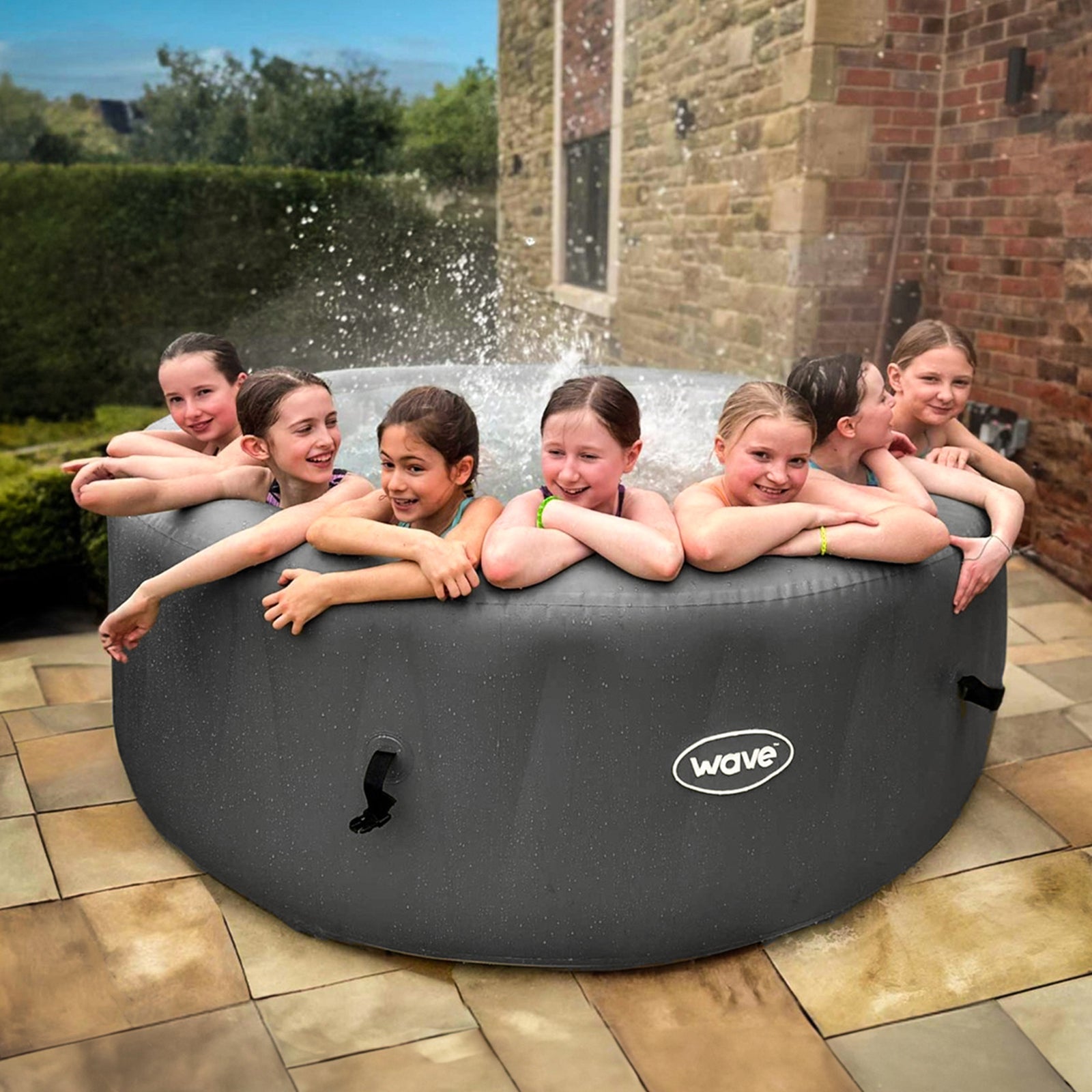 WaveSpa Atlantic Inflatable Hot Tub with Integrated Heater