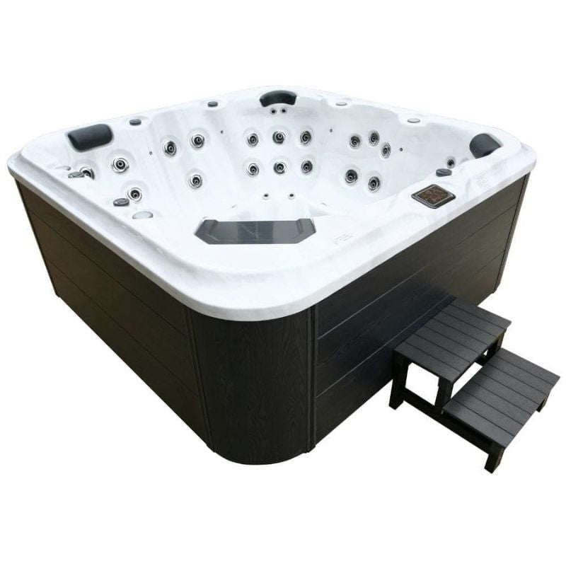 H2O 6000 Series 6-Seater (Twin-Pump) 32A Plug & Play Hot Tub