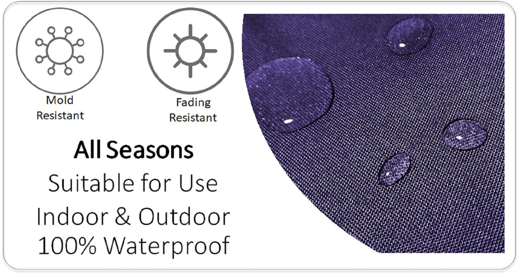 OLIVIA ROCCO Outdoor Scatter Cushion Covers Nairobi Purple 43 X 43 cm Waterproof Weather Resistant for Garden Patio Beach Indoor