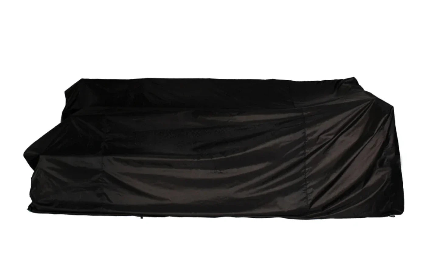 Stockholm 6 Seater Black Rattan Corner Set and Cover Bundle