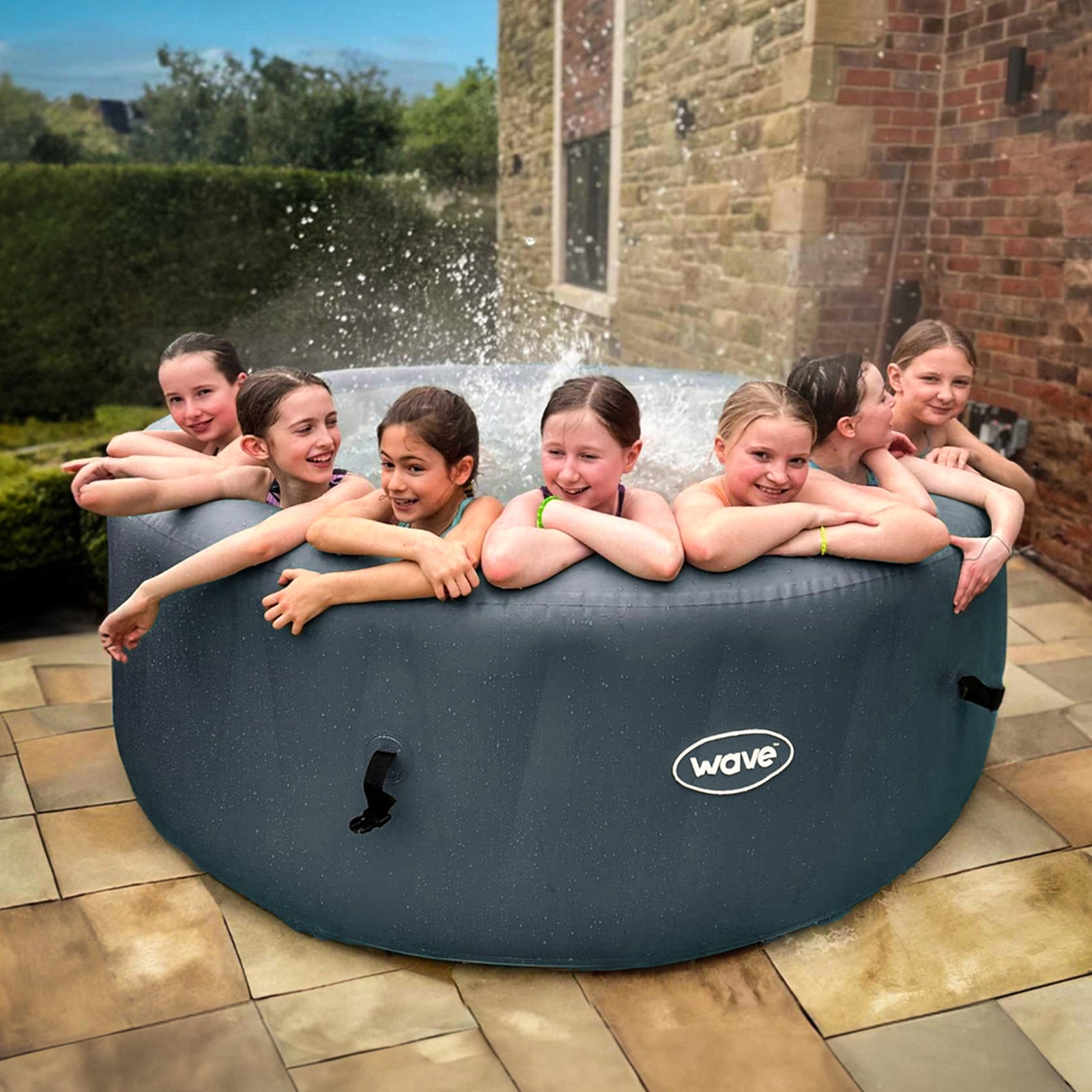 WaveSpa Atlantic Inflatable Hot Tub with Integrated Heater