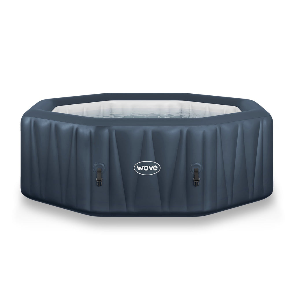 WaveSpa Pacific Inflatable Hot Tub with Integrated Heater – 4–6 Person