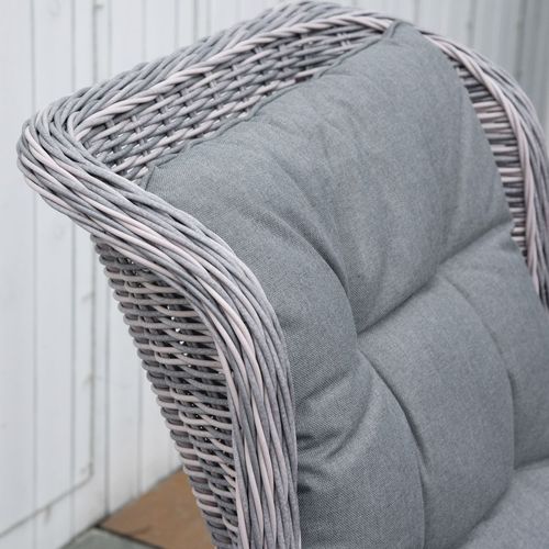 4 PCS Patio PE Rattan Sofa Set All Hnad Wicker Woven Garden Outdoor Furniture