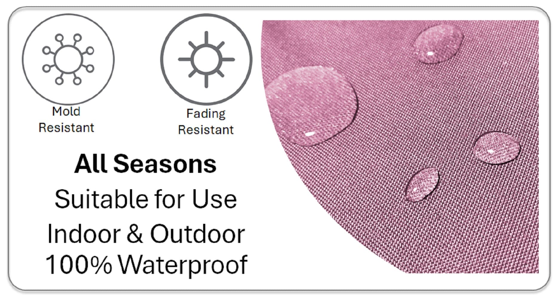 OLIVIA ROCCO Vibrant Meze Outdoor Waterproof Cushion Covers 43x43 cm Polyester for Garden Bench Patio and Indoor Cushions