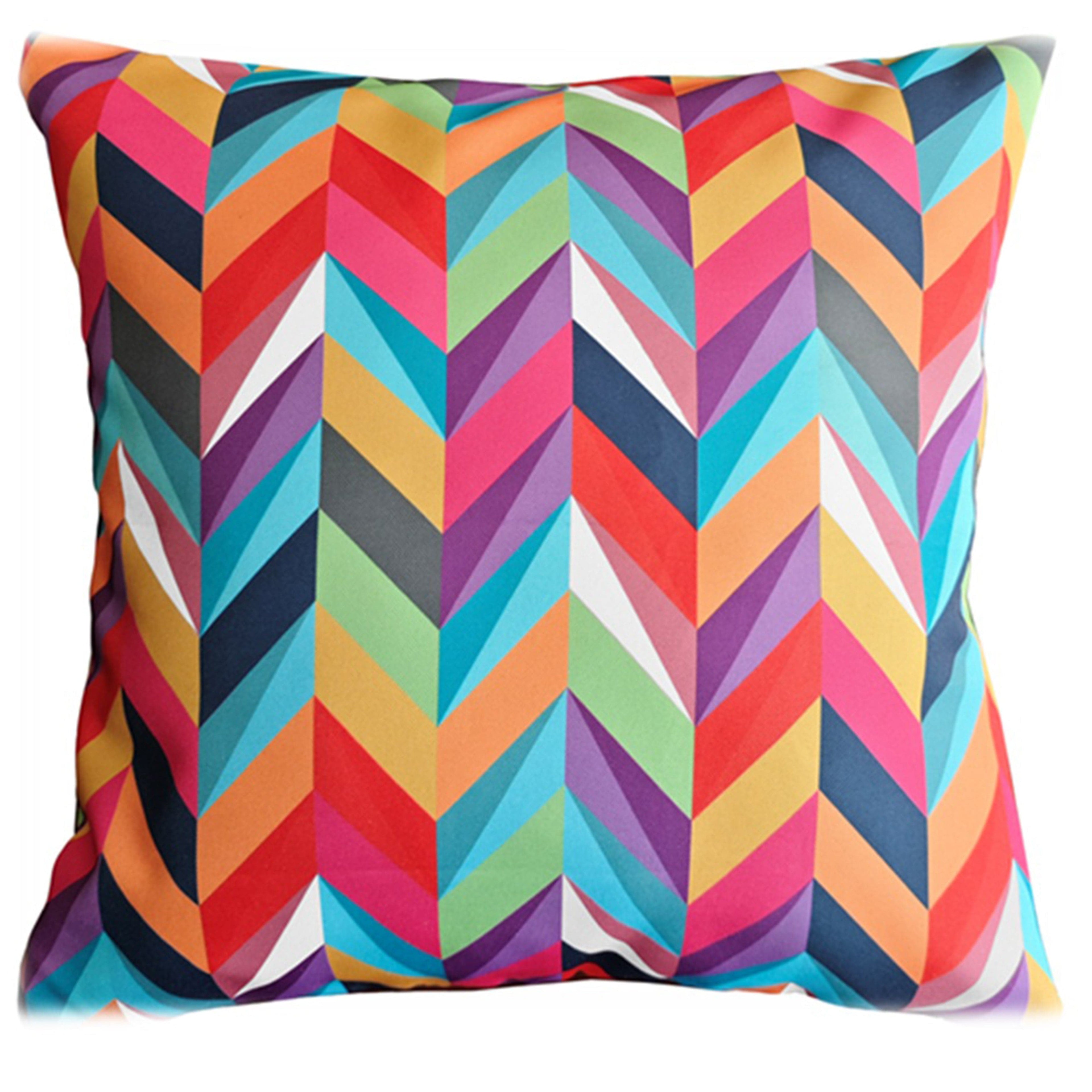 OLIVIA ROCCO Cushion Covers 43x43 Cm Outdoor Waterproof Breathable For Garden Patio Sofa Indoor Use Protects Cushions From Spills Sun Wear