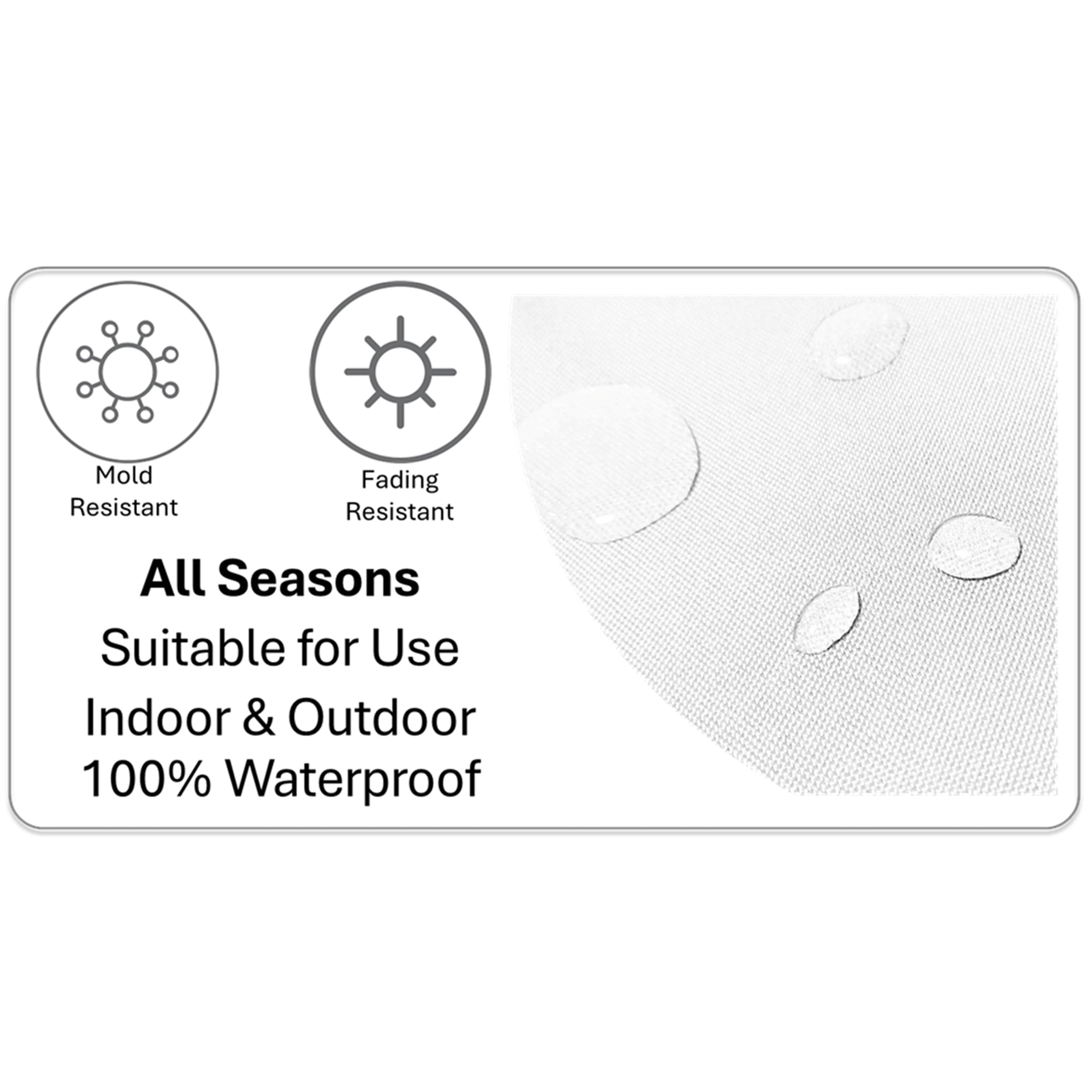 OLIVIA ROCCO Giraffe Waterproof Cushion Covers 43x43 Cm Reversible Breathable Indoor Outdoor Decorative Cover For Patio Garden Sofa Bed Chair